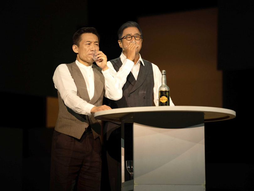 王偉忠、郭子乾主演舞台劇《謝謝大家收看》6月將在台中中山堂演出4場,演完就封箱。(圖/金星文創提供)