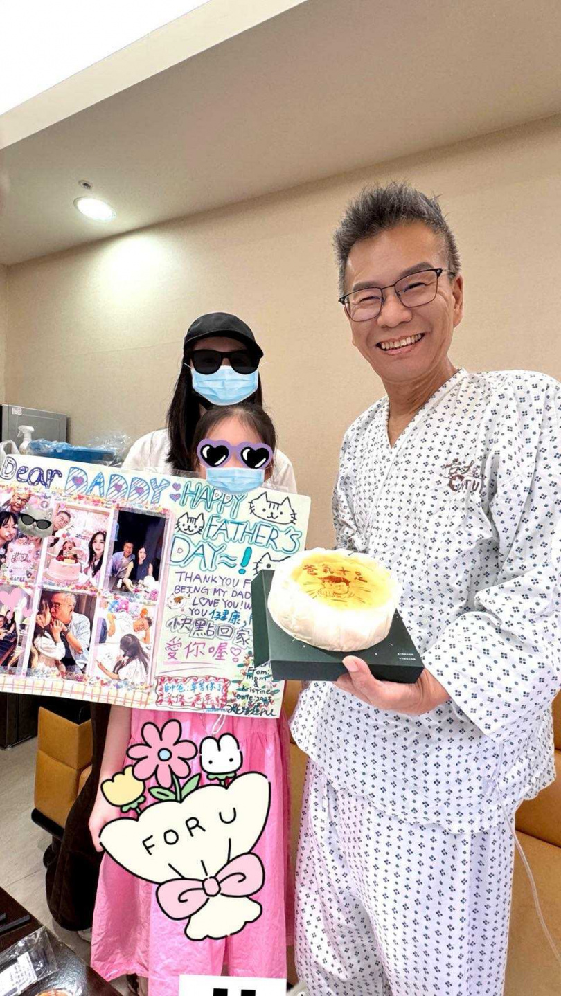 因白血病入院的沈玉琳,歷經長時間治療與休養後,近期終於重返螢光幕。(圖/翻攝自沈玉琳FB)