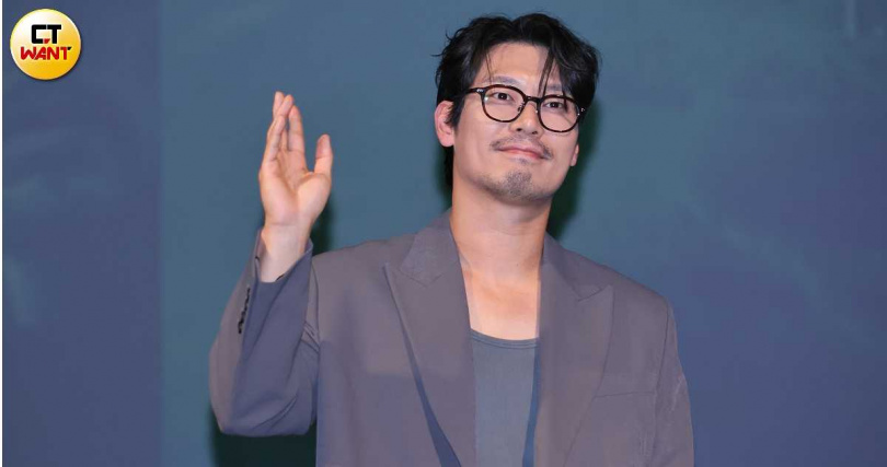 朴勳在片中飾演日本軍官,日文流利獲日本演員認證。(圖/楊澍攝)