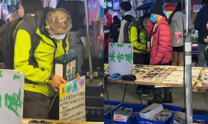 近日中壢夜市傳出隨機攻擊事件，有多位受害者遭一名龜髮怪男以竹籤刺臀。（圖／翻攝自Threads／hsiui61）