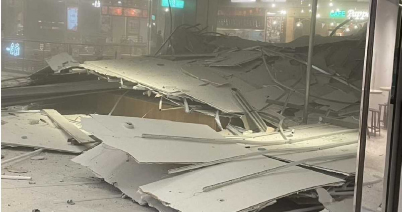 百貨內部畫面。(圖/翻攝你好台中臉書)