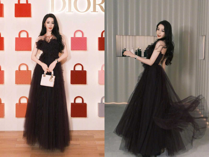 （圖／迪麗熱巴微博）