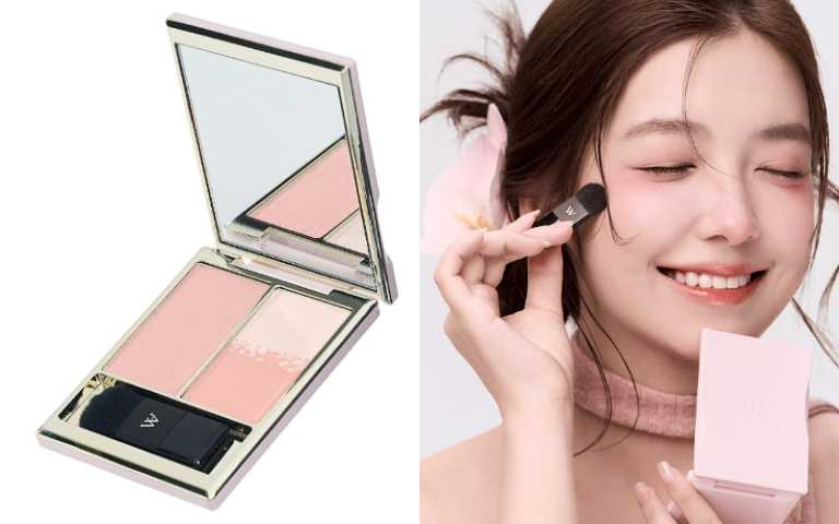 A.M Fairyland澎澎秘光小臉盤-粉粉馥美(粉粉白桃) 10g/1,180元(圖/品牌提供)