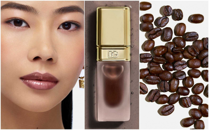 DOLCE&GABBANA Beauty天生美膚植萃保濕潤唇油#冰透咖啡/1,800元(圖/品牌提供)