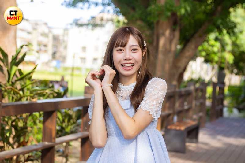 粉絲曾設計遊戲當蔡亞恩的生日禮物讓她很感動。（圖／楊澍攝）