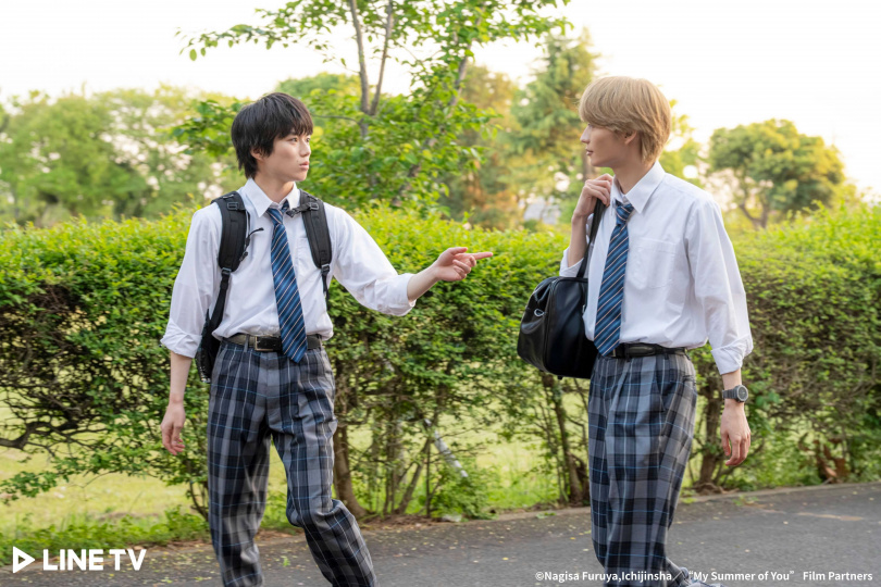 杢代和人、奧智哉相互大讚對方「側臉很好看」（圖／LINE TV提供）