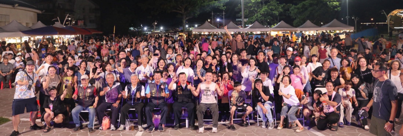 多元樂音匯聚花蓮文化新能量,縱谷HAKKA音樂節樂團晚會圓滿結束。(圖片提供/花蓮縣政府)