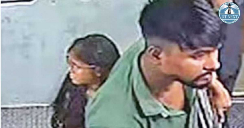 印度警方持續追查監視器中的一男一女,並釐清死者身分、死亡原因及犯案動機。(圖/翻攝自臉書,DTNext)