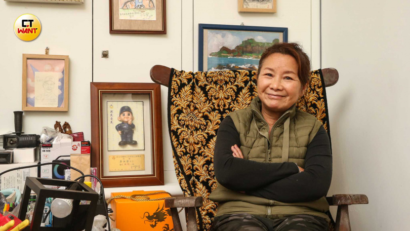 金山居民李淑蘭無償提供住處作為青年旅館，讓遊客可以留下過夜歇腳，希望能讓他們看到故鄉不同角落的風情。（圖／趙世勳攝）