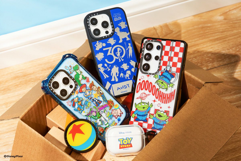 為迎接迪士尼與皮克斯《玩具總動員》30 週年，迪士尼皮克斯《玩具總動員》 | CASETiFY 聯名系列重磅登場（圖／品牌提供）