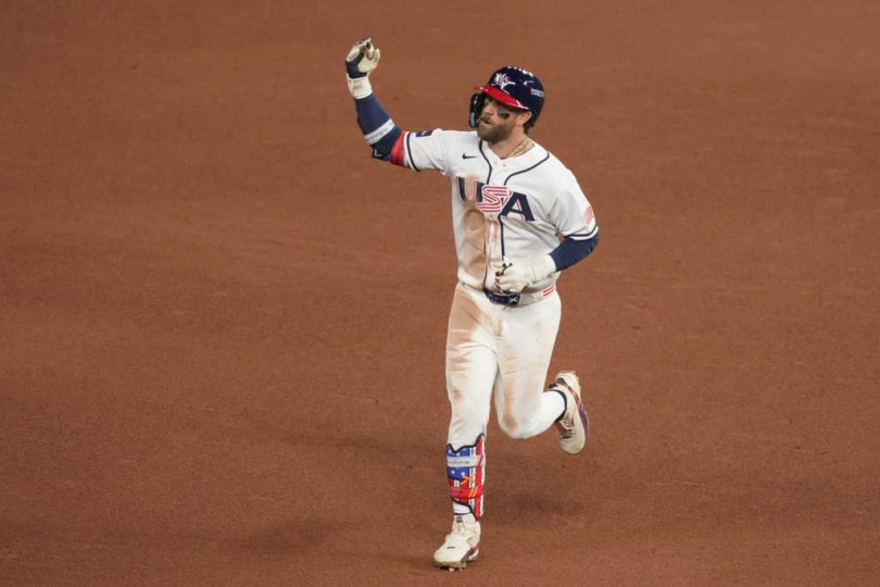 哈波擊出追平2分砲。（圖／達志／美聯社）