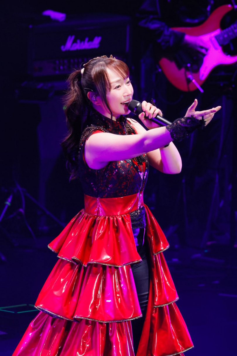 水樹奈奈演唱25歌曲,演出近3小時。(圖/Amuse、Hannah Eto (SHERPA+)提供