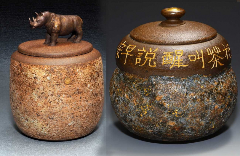陶藝名家葉樺洋的岩礦茶倉。（圖／吳德亮攝）