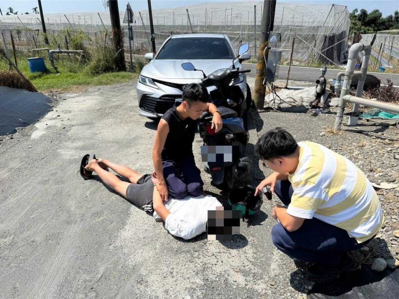 屏東縣1名35歲蔡姓男子,偷走多位農民的抽水馬達、水車葉片、電線拿去變賣。(圖/警方提供)