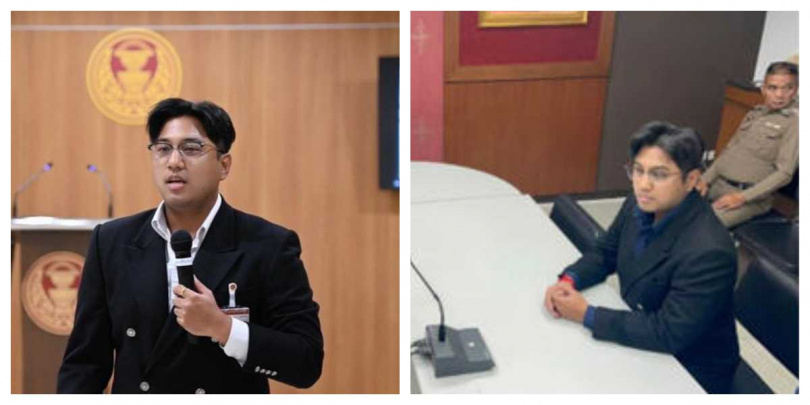 泰國議員猜言帕宛現身法庭外承認性侵台灣女遊客。（圖／翻攝自臉書）