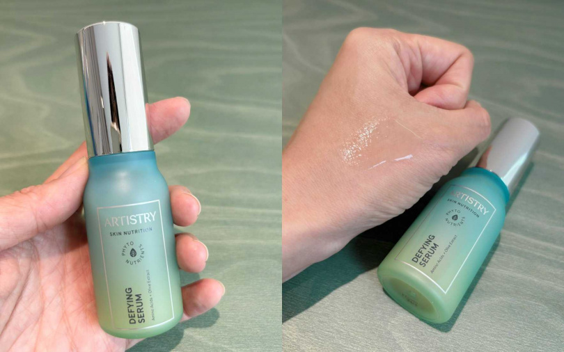 ARTISTRY雅芝青春水潤淨化精華30ml／2,350元 抗初老首選！能針對毛孔、細紋、膚色不均改善。（圖／吳雅鈴攝）