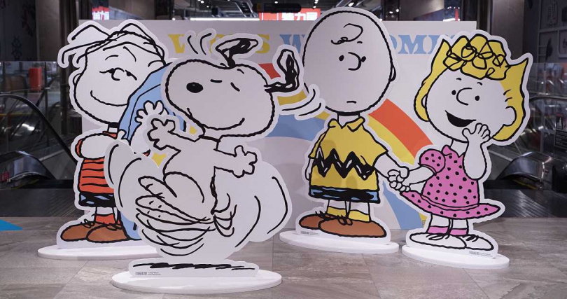 5月5日起，於澎坊購物休閒廣場與澎澄飯店拍照打卡即贈限量精美史努比小物，萌度爆表（圖／澎坊購物休閒廣場提供）！