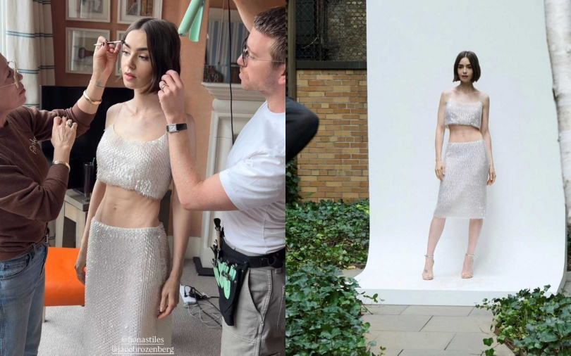 （圖／取自lilycollins IG）