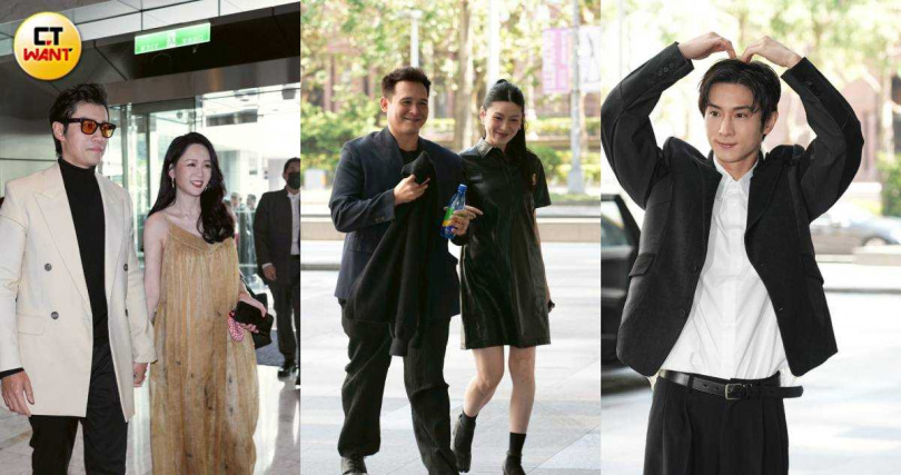 倪安東夫婦、阿本等人皆到場見證。(圖/蘇聖倫攝)