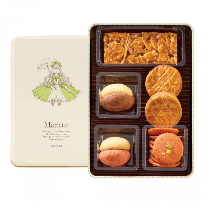 圖說:Mariette鐵盒餅乾13入綜合禮盒/780元