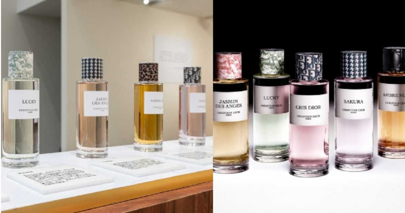 全新Dior《迪奧香氛世家》 的高訂香氛系列瓶蓋（圖／品牌提供）