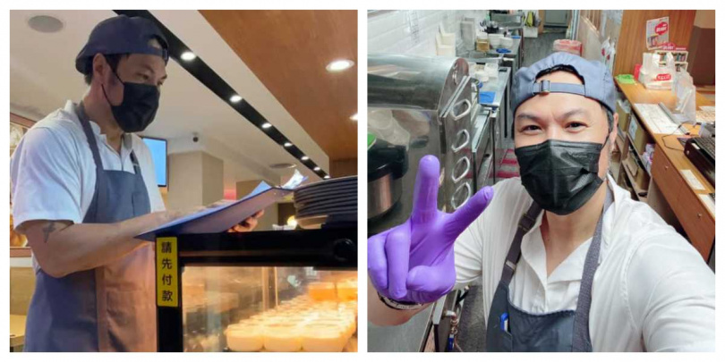 陳致遠去年在茶餐廳打工維持家計，後來爆出「打假卡」遭老闆開除。（圖／翻攝自IG）