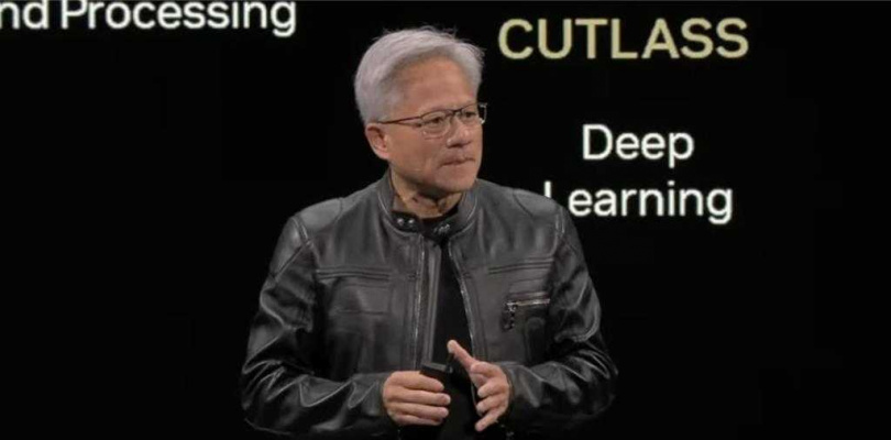 輝達（NVIDIA）執行長黃仁勳19日上午11時在台北流行音樂中心演講，外界關注是否會公布海外總部落腳地點。（圖／報系資料照）