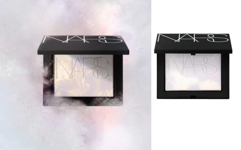 NARS 裸光幻彩蜜粉餅 #AURORA 10g /1,600元（圖／品牌提供）