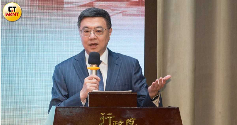 行政院長卓榮泰（圖）拍板達100平方米工區的災情修繕工班，得請領每組新台幣3萬元工班津貼。（圖／黃威彬攝）