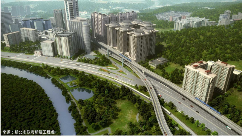 《員邦徊》基地臨近淡北道路起點,交屋即享交通紅利,出門塞車免擔心!(圖/業者提供)