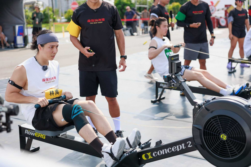 林禹賽後直呼「真的好累」。（圖／好看娛樂提供）