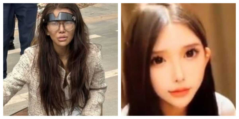 大陸一名20歲網紅Umi日前驚傳被男友騙至柬埔寨後重傷流浪街頭，引發廣泛關注。（圖／翻攝自微博）