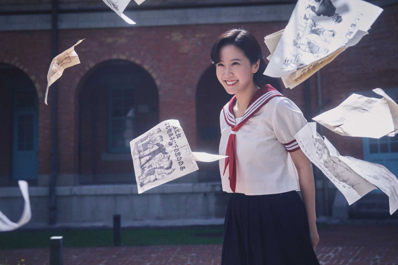 方志友完美詮釋才華洋溢的叛逆少女。(圖/公視台語台提供)