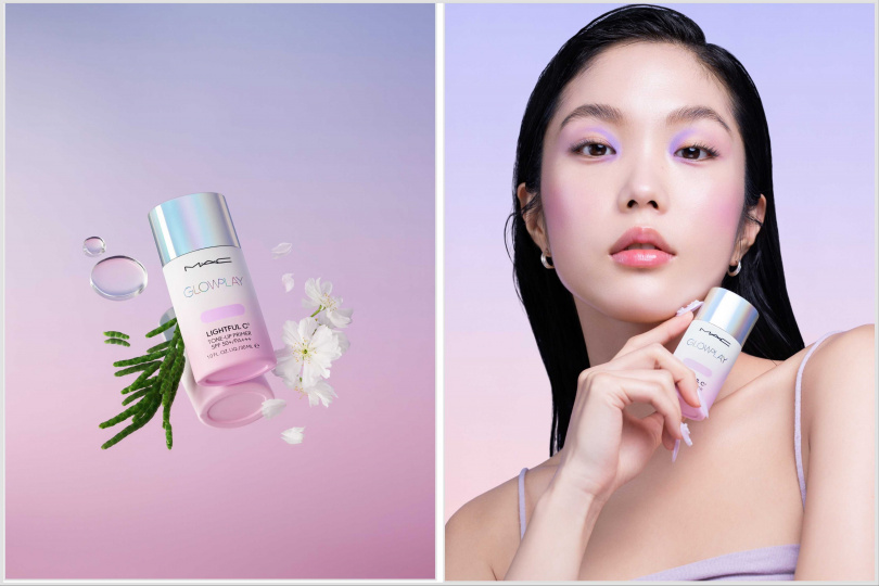  M·A·C 超漾光高防曬妝前乳SPF50+/PA+++（薰衣草紫） 30ml/1,800元（圖/品牌提供）