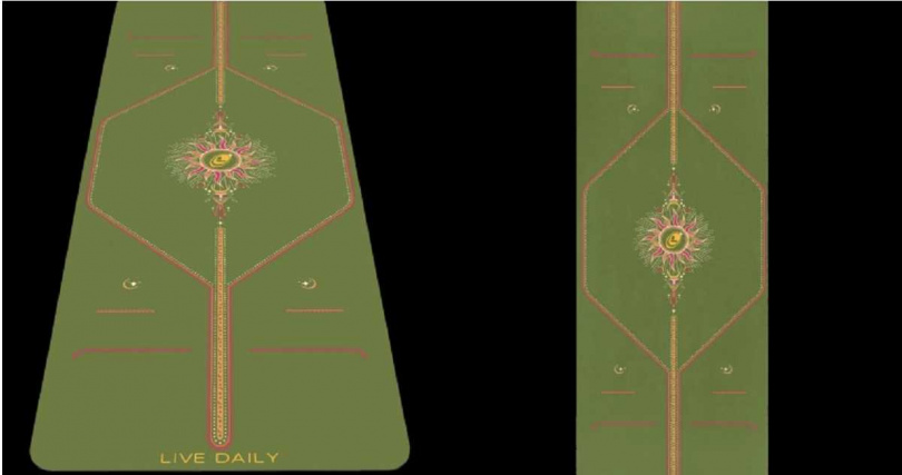 LIFORME全新經典瑜珈墊- 向陽限定版 8,500元（圖／品牌提供）