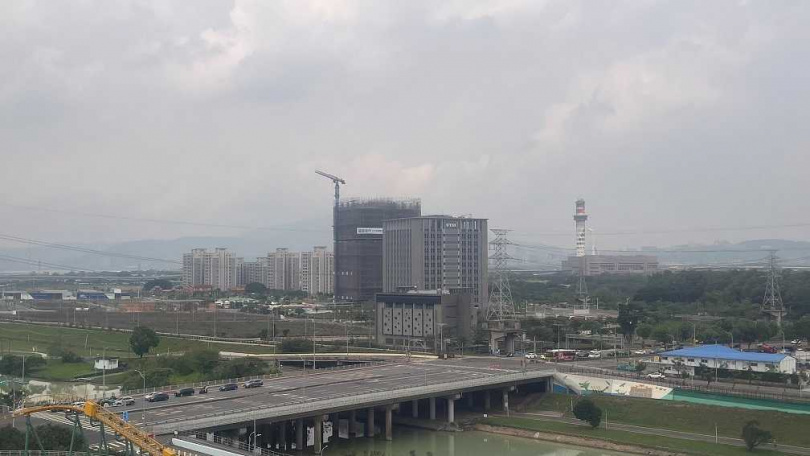 北士科除有多家企業插旗,也是大咖建商爭相卡位的重劃區。(圖/東森財經新聞張琬聆攝)