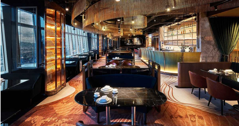 捌伍添第空間以「台灣山川」為設計主軸，營造出兼具當代美學與摩登的優雅氛圍。（圖／捌伍添第提供）