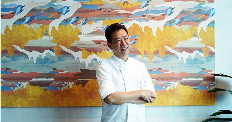 捌伍添第新主廚李劍鳴強調「剛剛好」的調味，即便發現台灣人飲食偏好甜口，仍堅持粵菜鹹甜分明、不能將就。（圖／魏妤靜攝）