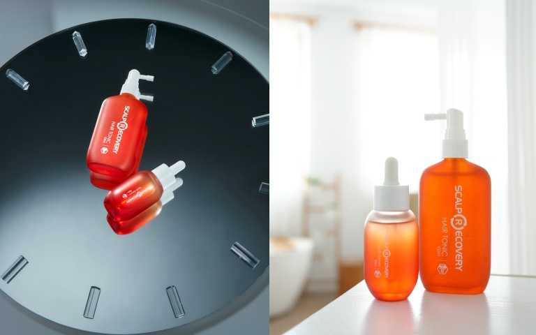 髮基因青春露50 ml／890元、髮基因頭皮調理精華100 ml／1,500元。（圖／品牌提供）