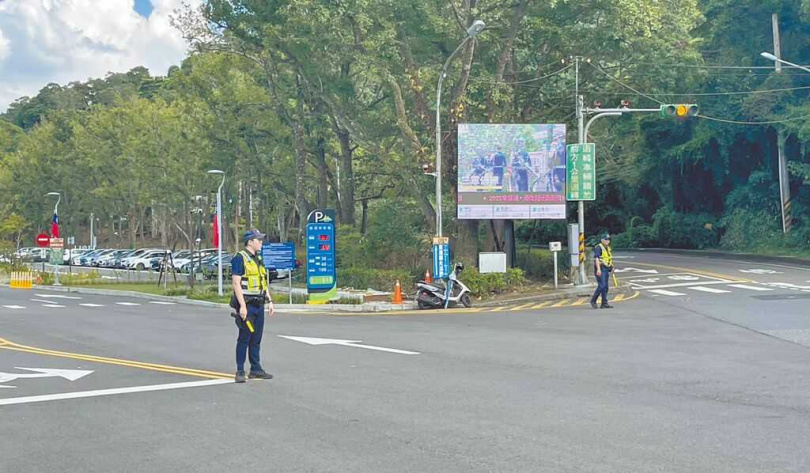 &nbsp; 國慶連假即將來臨，桃園市警察局交通大隊研判國1、國3交流道及台31、66線將有人車湧入，將布署警力疏導交通。（圖／警方提供／中國時報賴佑維桃園傳真）