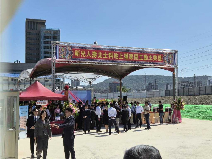 新壽開工儀式綵排。(圖/黃琮淵攝)