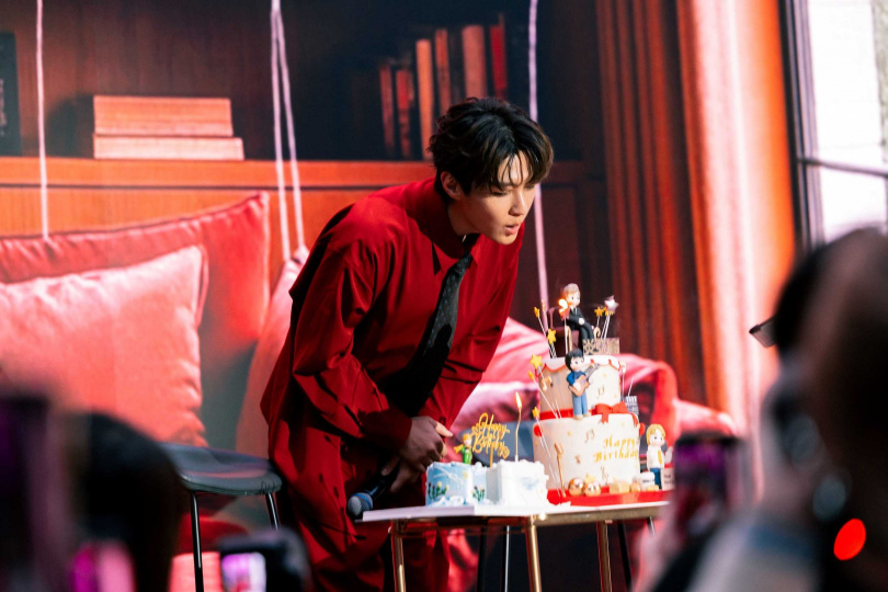 炎亞綸提到，鬼鬼有在他生日當天傳訊息祝賀。（圖／晴空鳥提供）