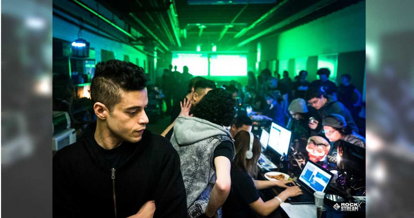 《駭客軍團》第三季 Elliot 參加地下駭客大賽。（圖／杰德影音）