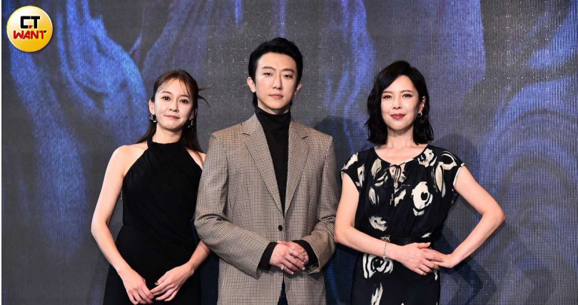 張懷秋這次演渣男，跟陳意涵、天心都有激情戲。（圖／蘇聖倫攝）