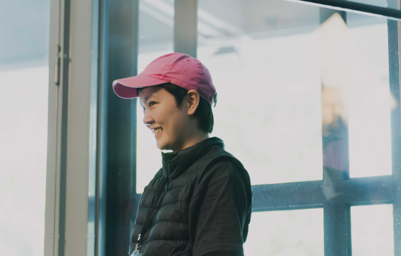 導演阮鳳儀非常期待能親自聽到日本觀眾對新作品的回饋。(圖/水花電影提供)