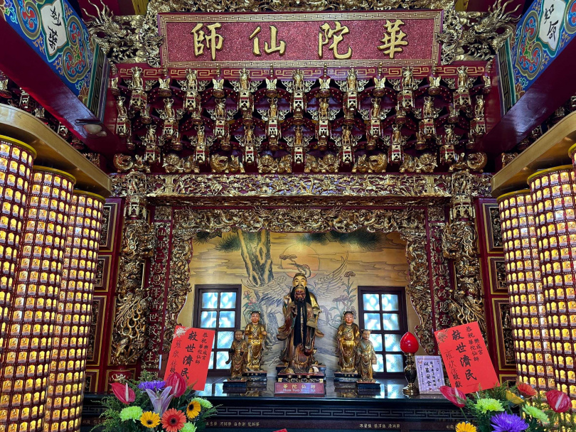 台中樂成宮華陀先師。(圖/楊登嵙提供)