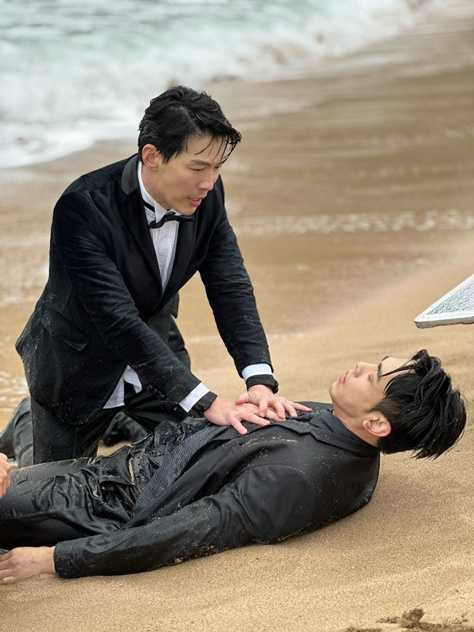 黃少祺劇中為了救兒子李家慶下海。（圖／三立）