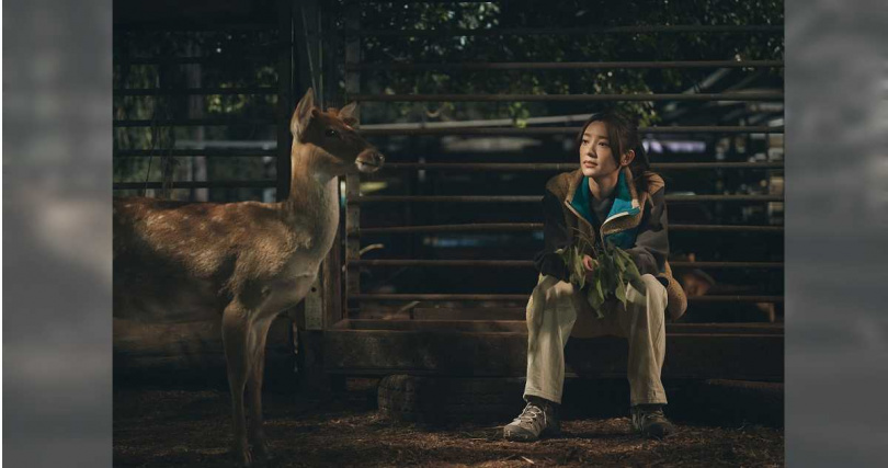 郭雪芙表示因在金門長時間拍攝而下廚功力大增。(圖/大川大立提供)