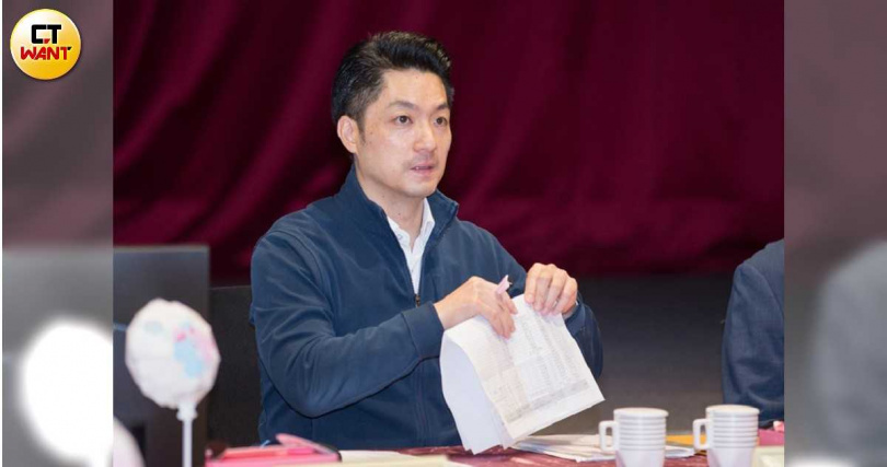 台北市長蔣萬安認為北市府與輝達合作愉快，逐步建立信任感中。（圖／黃威彬攝）