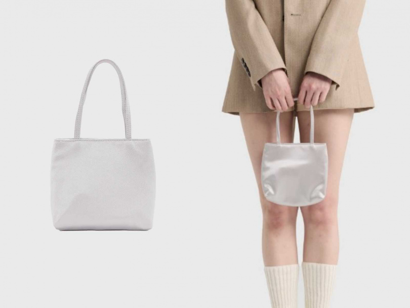 hai Little Silk Bag 絲質手袋／4,280元（圖／THE SPAACE）